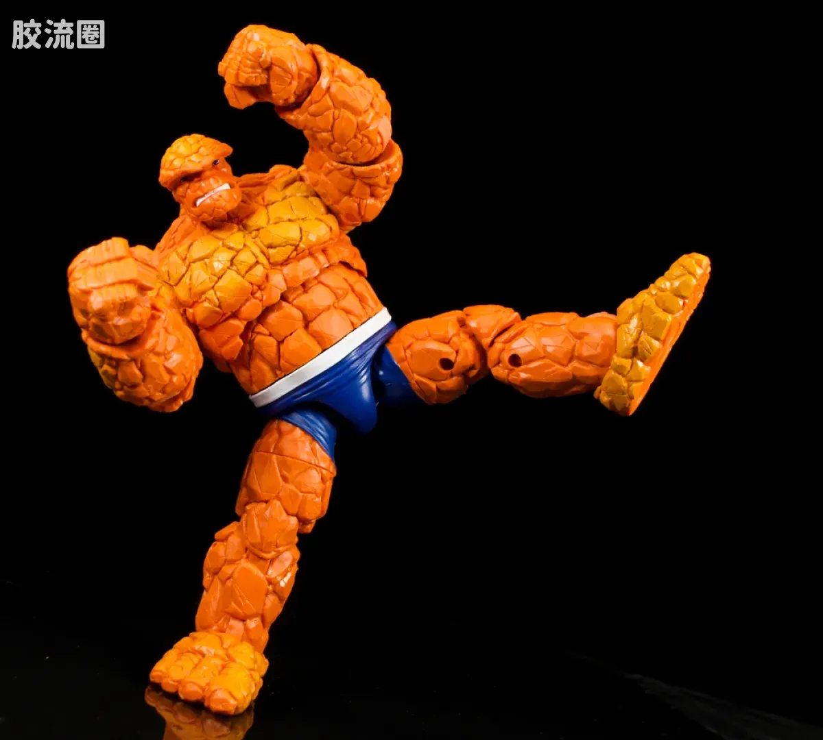 Marvel Legends/漫威传奇 可动人偶系列 神奇四侠 复古挂卡系列 石头人 - 图片