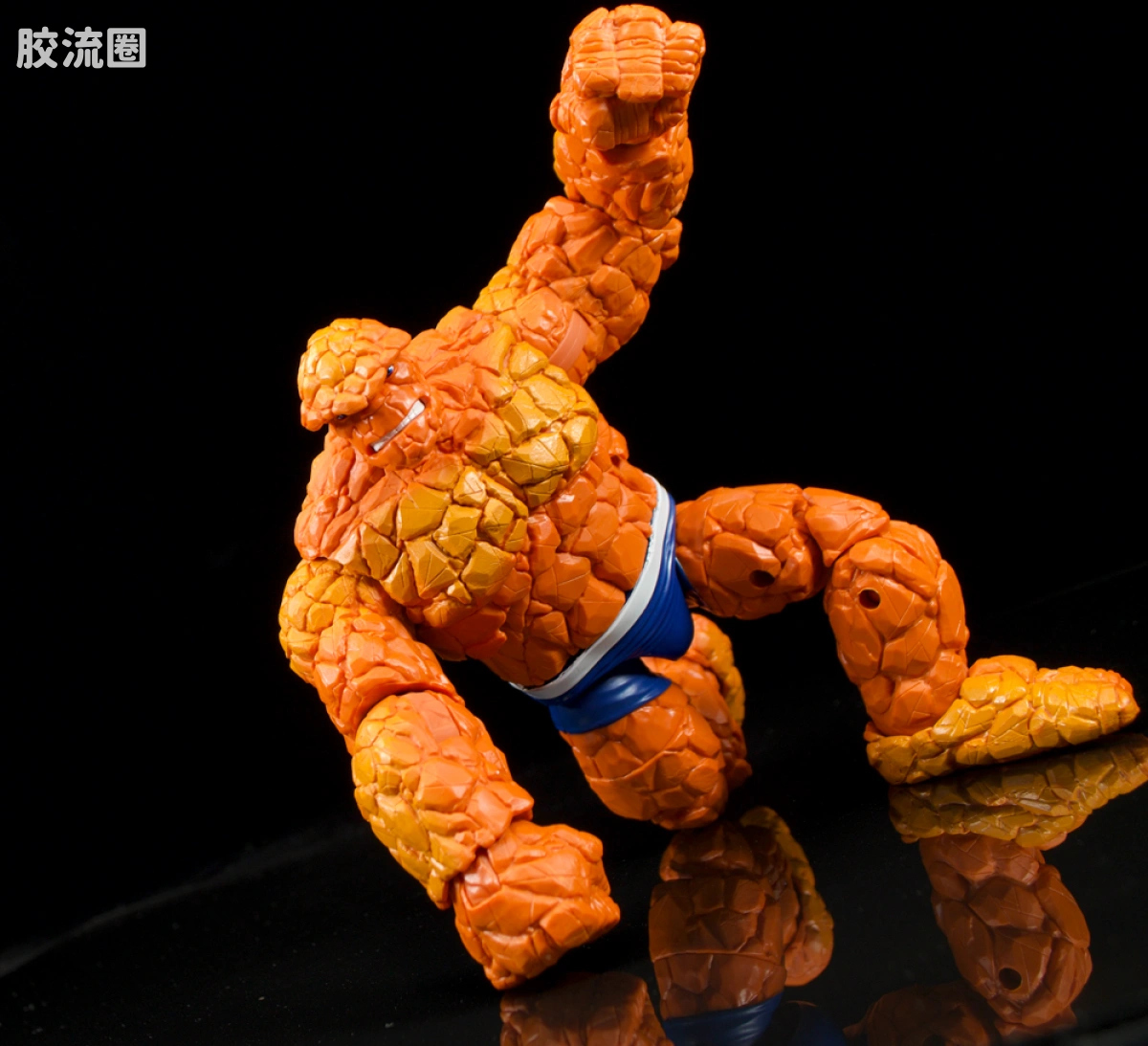 Marvel Legends/漫威传奇 可动人偶系列 神奇四侠 复古挂卡系列 石头人 - 图片