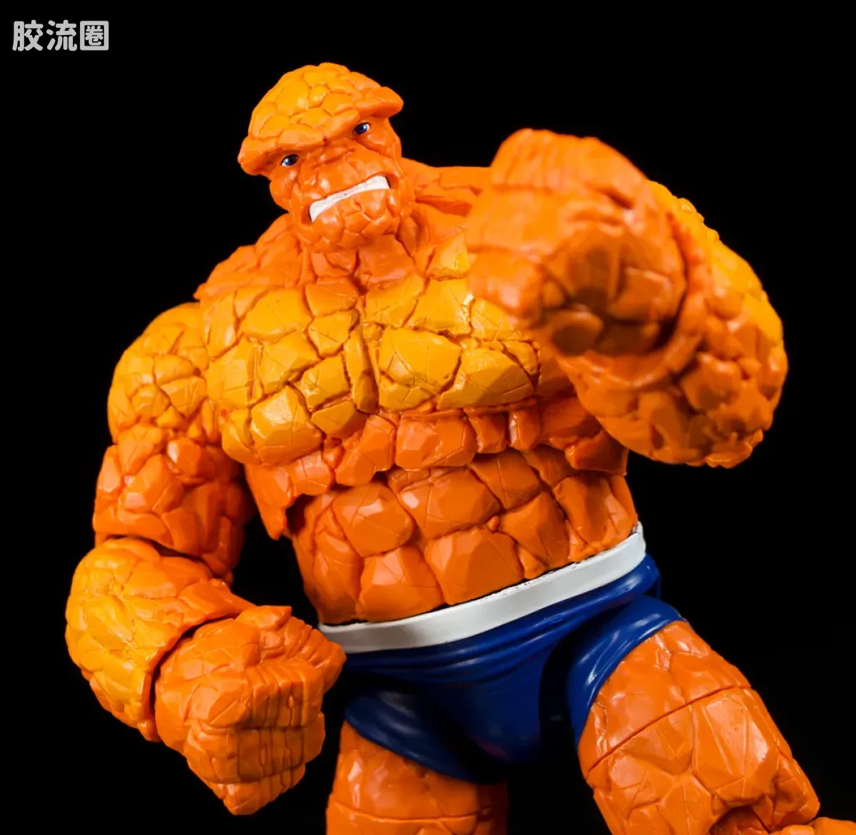 Marvel Legends/漫威传奇 可动人偶系列 神奇四侠 复古挂卡系列 石头人 - 图片