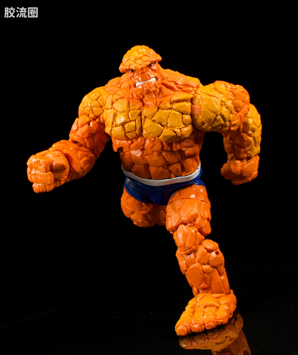 Marvel Legends/漫威传奇 可动人偶系列 神奇四侠 复古挂卡系列 石头人 - 图片