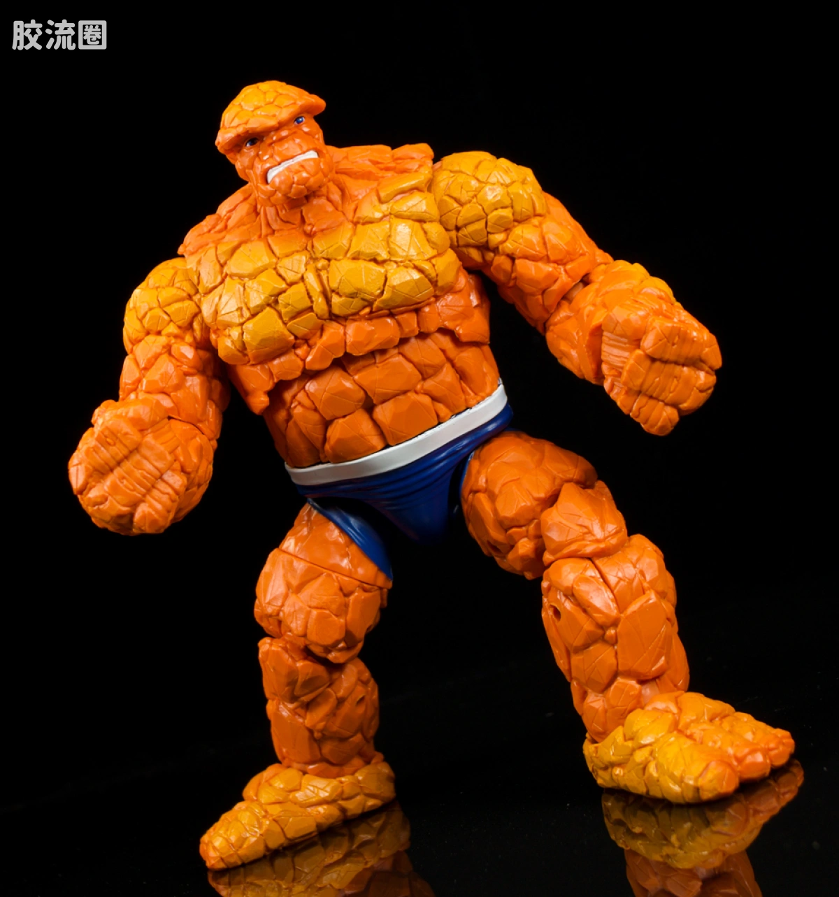 Marvel Legends/漫威传奇 可动人偶系列 神奇四侠 复古挂卡系列 石头人 - 图片