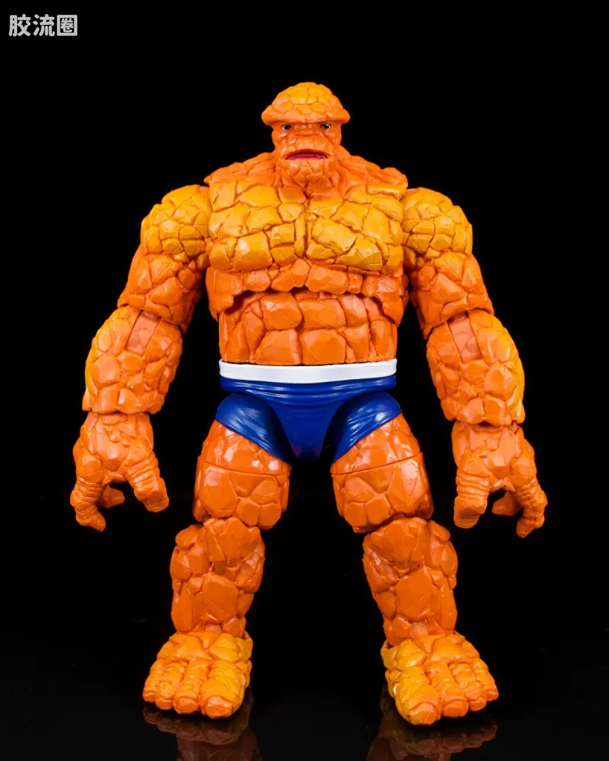 Marvel Legends/漫威传奇 可动人偶系列 神奇四侠 复古挂卡系列 石头人 - 图片