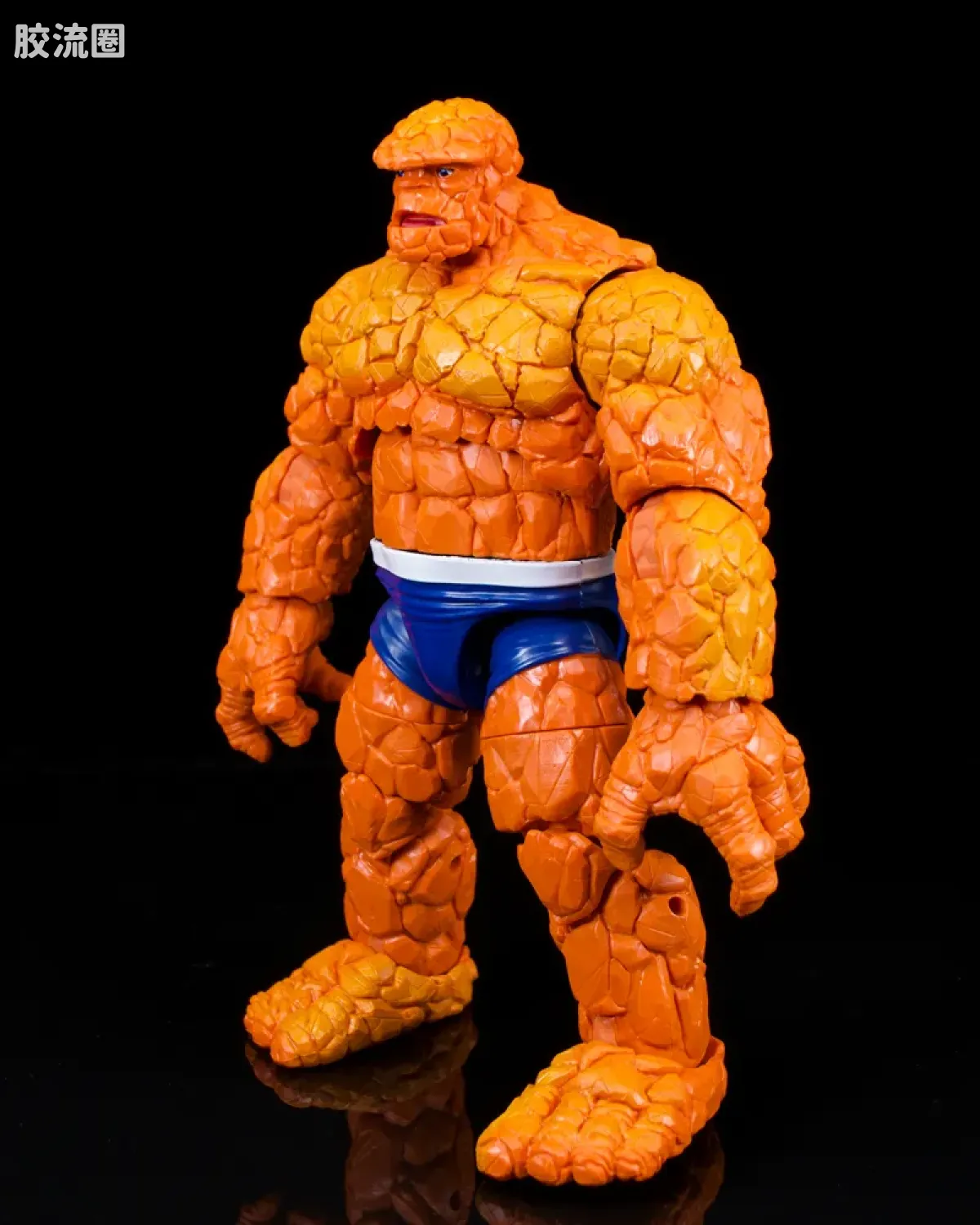 Marvel Legends/漫威传奇 可动人偶系列 神奇四侠 复古挂卡系列 石头人 - 图片