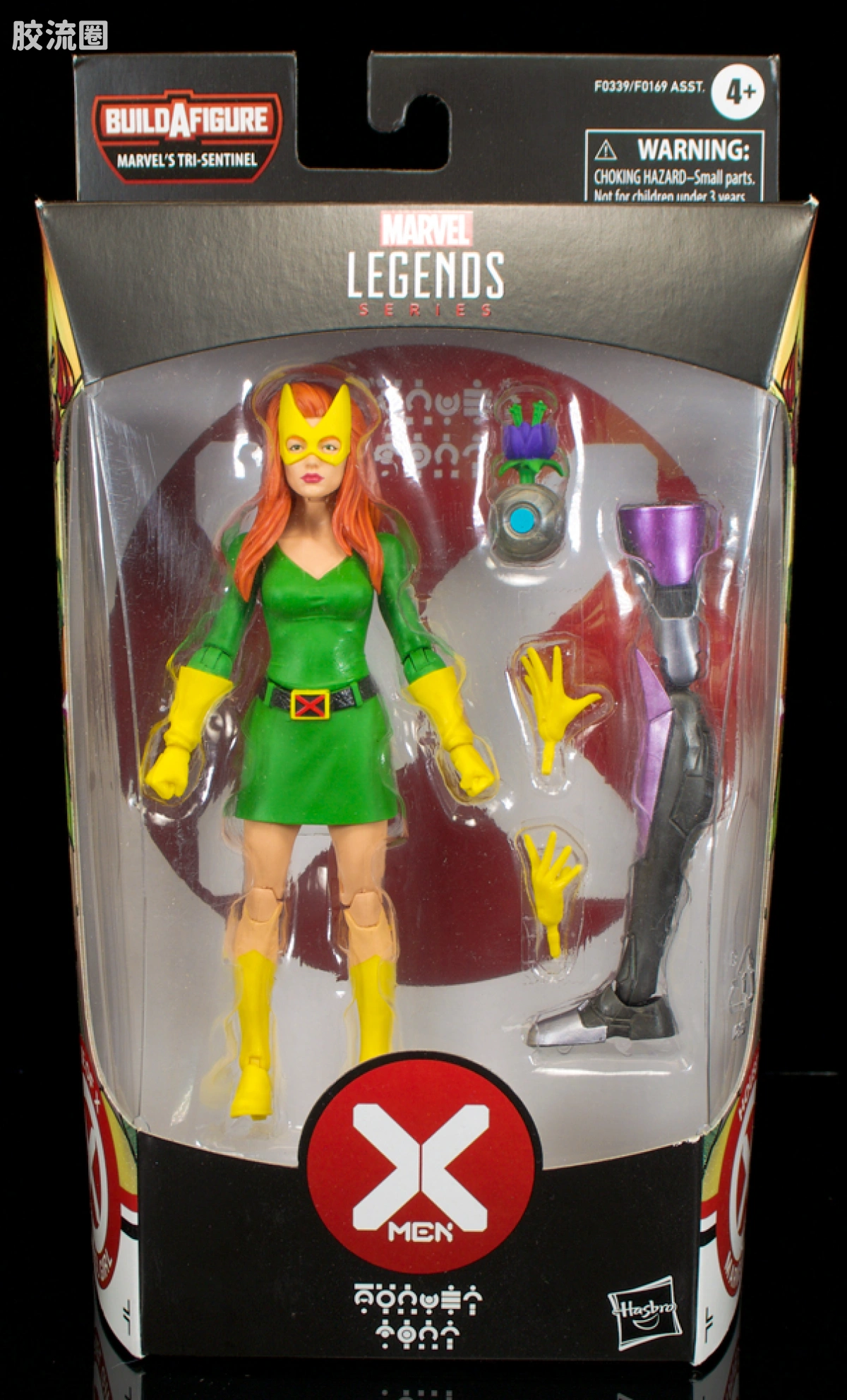 Marvel Legends/漫威传奇 可动人偶系列 三面哨兵系列 琴-葛雷(经典版) - 图片