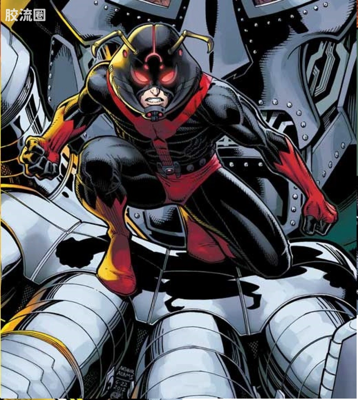 Marvel Legends/漫威传奇 可动人偶系列 奥创系列 漫画版 蚁人 - 图片