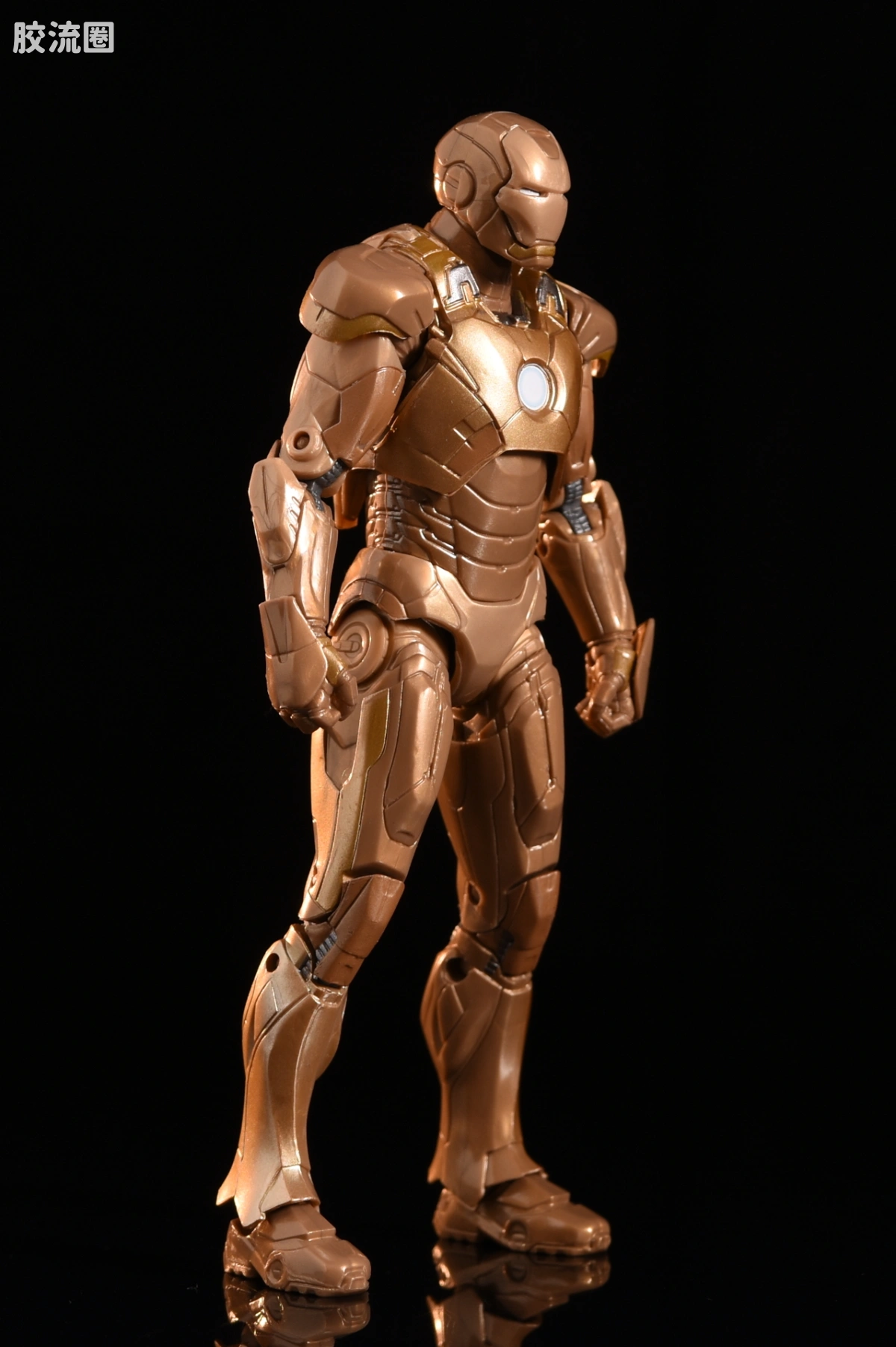 Marvel Legends/漫威传奇 可动人偶系列 漫威:无限传奇系列 电影 钢铁侠3 哈皮&钢铁侠mk21双人套 - 图片