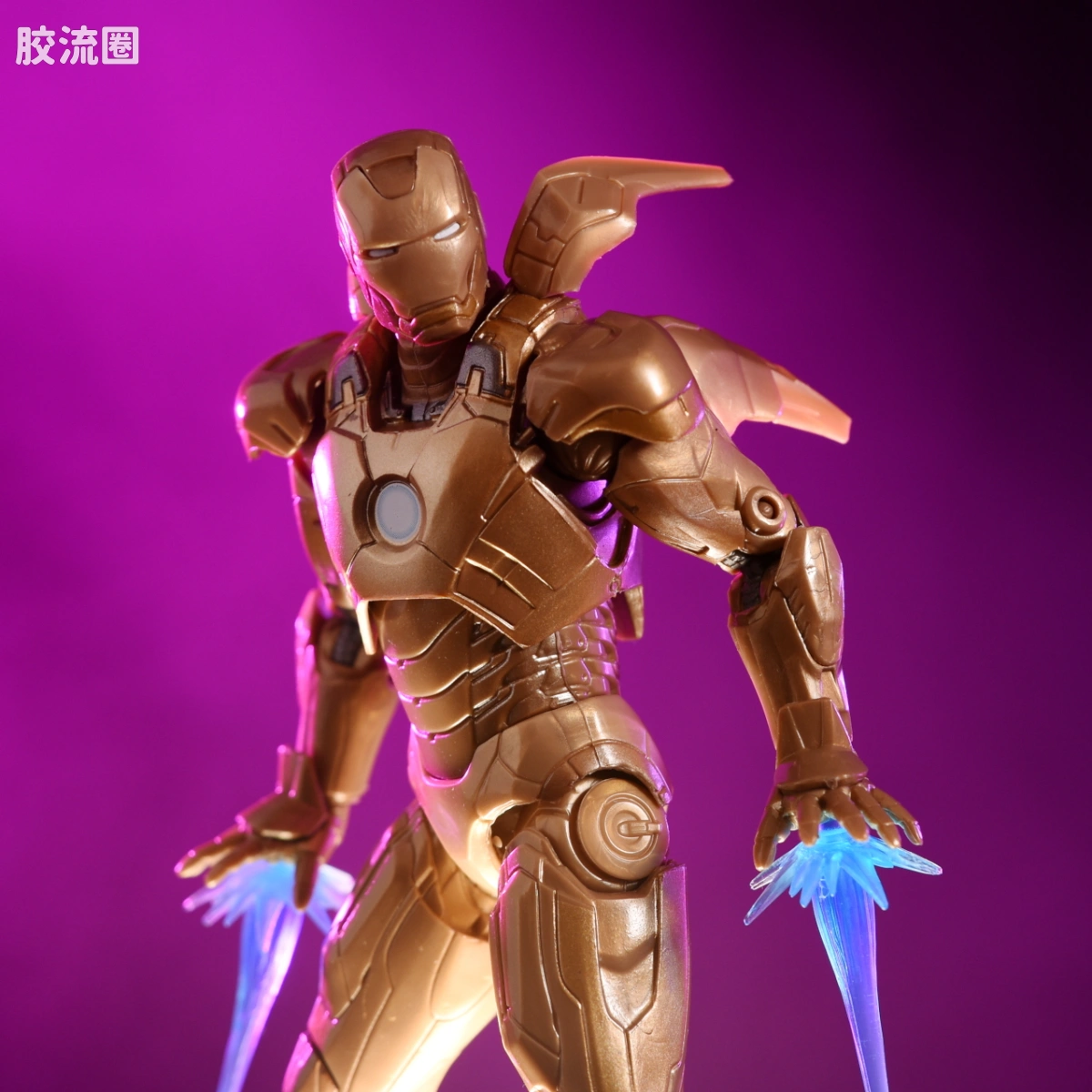 Marvel Legends/漫威传奇 可动人偶系列 漫威:无限传奇系列 电影 钢铁侠3 哈皮&钢铁侠mk21双人套 - 图片