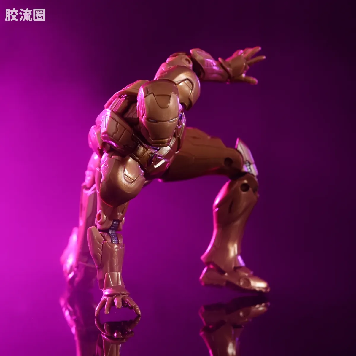 Marvel Legends/漫威传奇 可动人偶系列 漫威:无限传奇系列 电影 钢铁侠3 哈皮&钢铁侠mk21双人套 - 图片