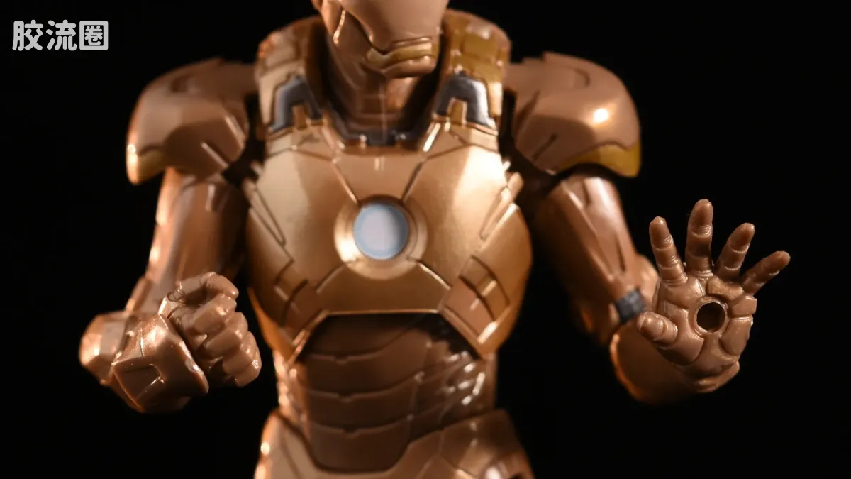 Marvel Legends/漫威传奇 可动人偶系列 漫威:无限传奇系列 电影 钢铁侠3 哈皮&钢铁侠mk21双人套 - 图片