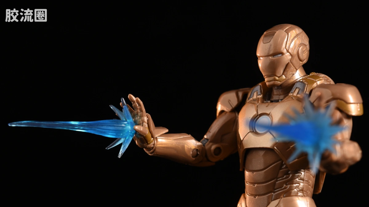 Marvel Legends/漫威传奇 可动人偶系列 漫威:无限传奇系列 电影 钢铁侠3 哈皮&钢铁侠mk21双人套 - 图片