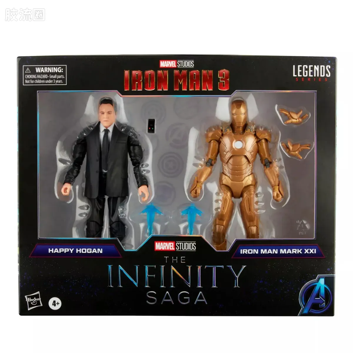 Marvel Legends/漫威传奇 可动人偶系列 漫威:无限传奇系列 电影 复联4终局之战 惊奇队长&小辣椒MK49救援机甲 - 图片