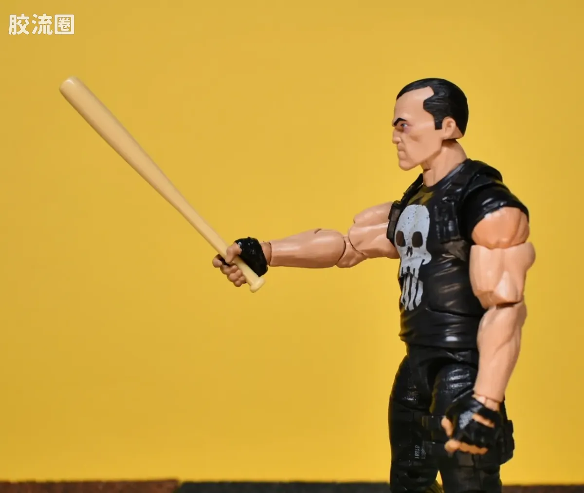 Marvel Legends/漫威传奇 可动人偶系列 人与载具 惩罚者与摩托车 - 图片