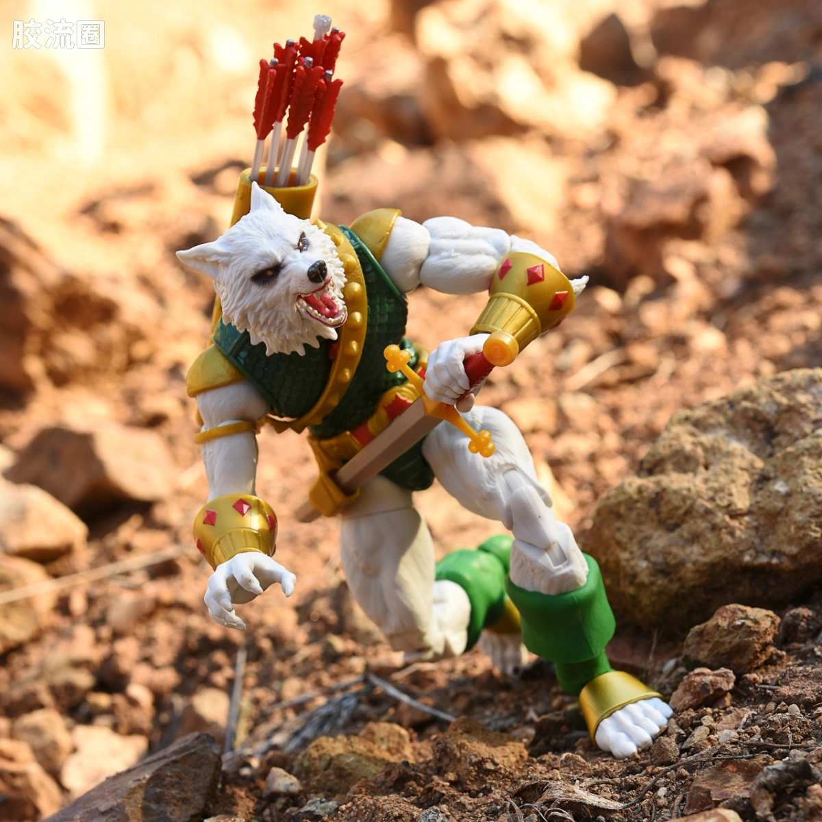 Marvel Legends/漫威传奇 可动人偶系列 万智牌联名 人狼 - 图片