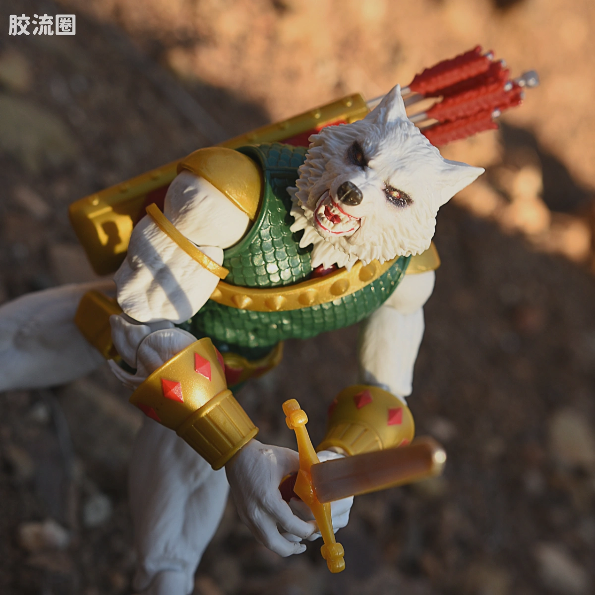 Marvel Legends/漫威传奇 可动人偶系列 万智牌联名 人狼 - 图片