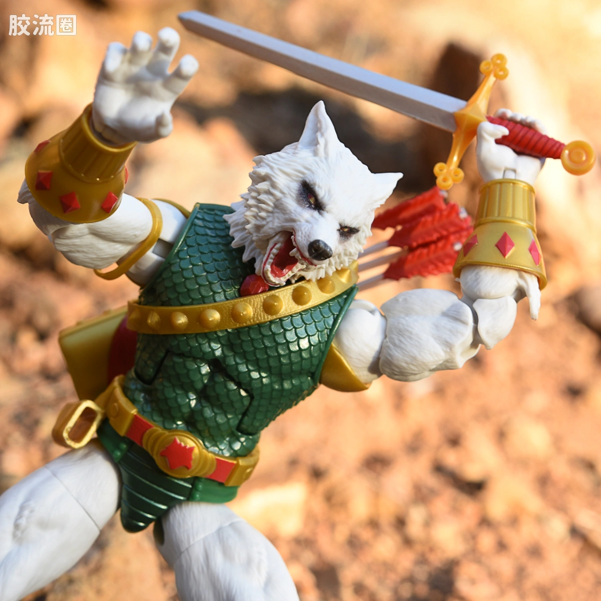 Marvel Legends/漫威传奇 可动人偶系列 万智牌联名 人狼 - 图片