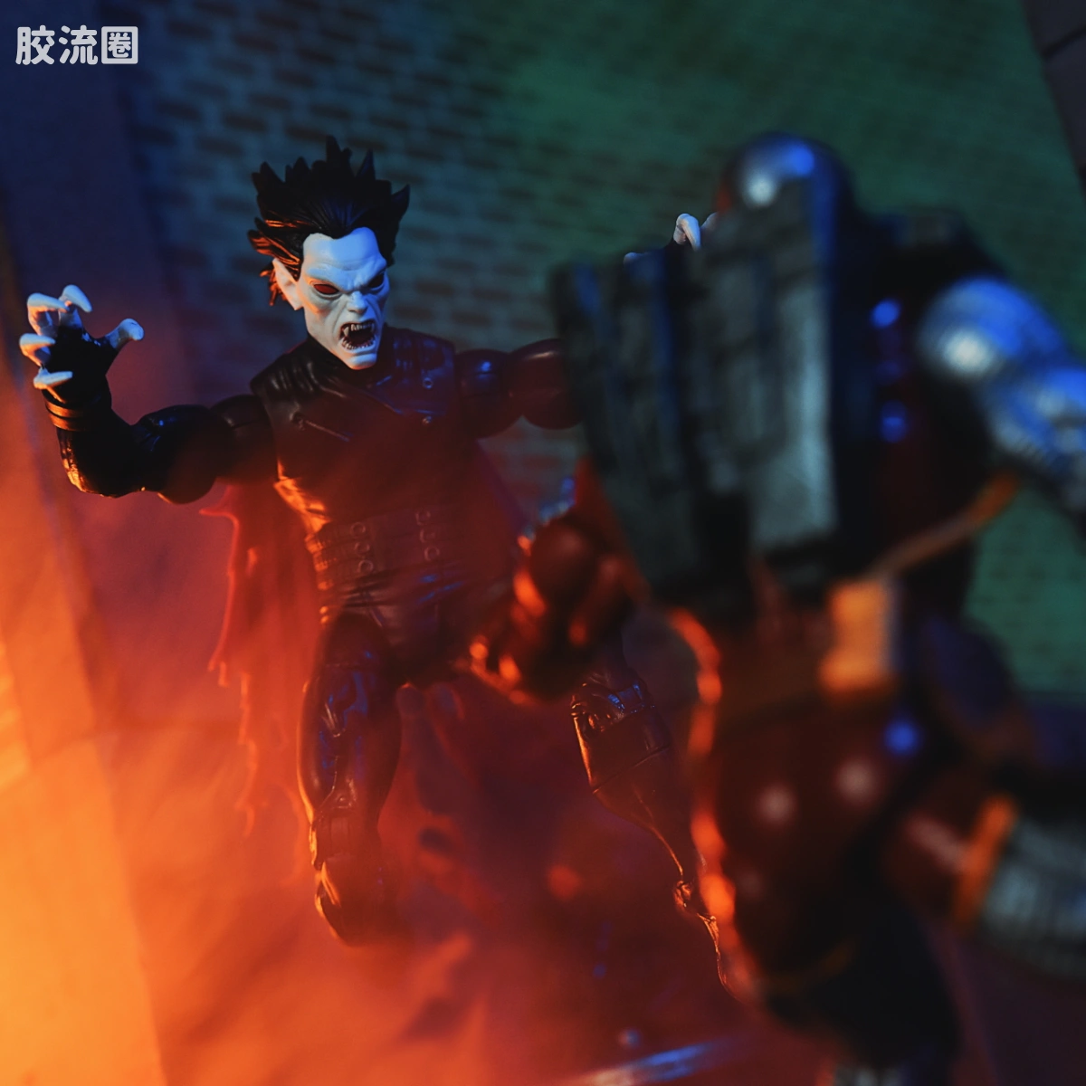 Marvel Legends/漫威传奇 可动人偶系列 毒液死侍系列 莫比亚斯 - 图片