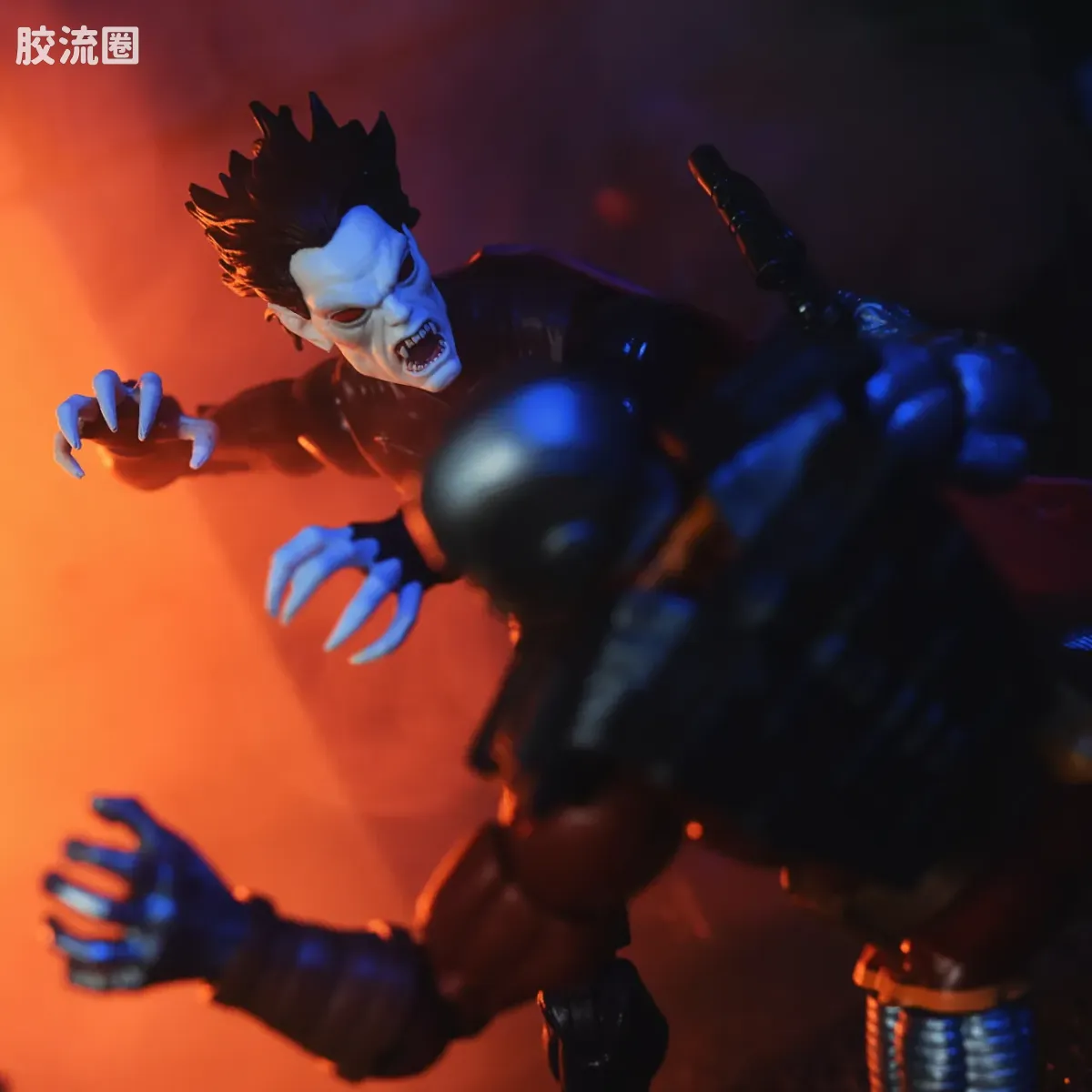 Marvel Legends/漫威传奇 可动人偶系列 毒液死侍系列 莫比亚斯 - 图片
