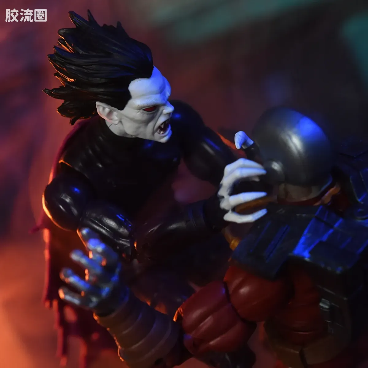 Marvel Legends/漫威传奇 可动人偶系列 毒液死侍系列 莫比亚斯 - 图片