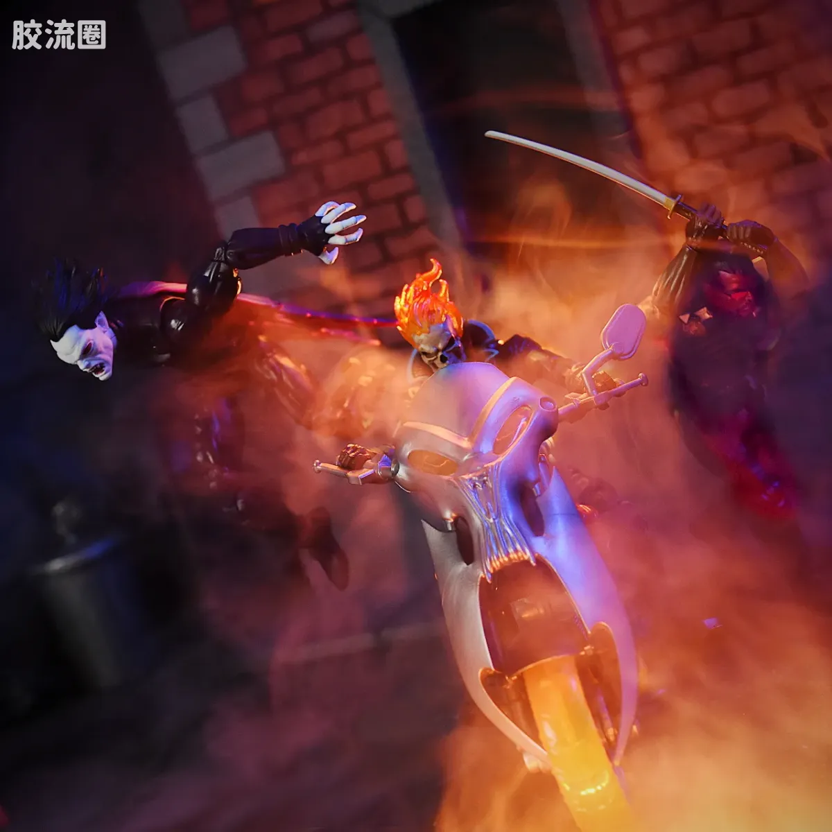Marvel Legends/漫威传奇 可动人偶系列 毒液死侍系列 莫比亚斯 - 图片