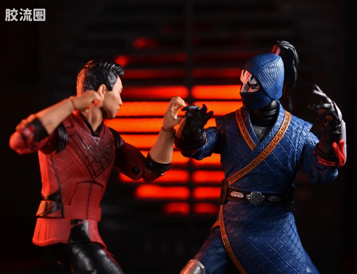 Marvel Legends/漫威传奇 可动人偶系列 海德先生系列 电影 尚气与十戒传奇 Death Dealer - 图片