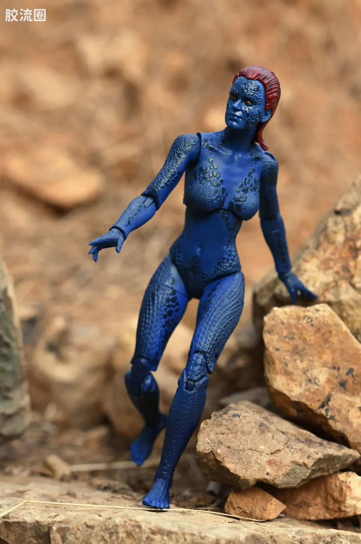 Marvel Legends/漫威传奇 可动人偶系列 X-战警 20周年 电影系列 魔形女 - 图片