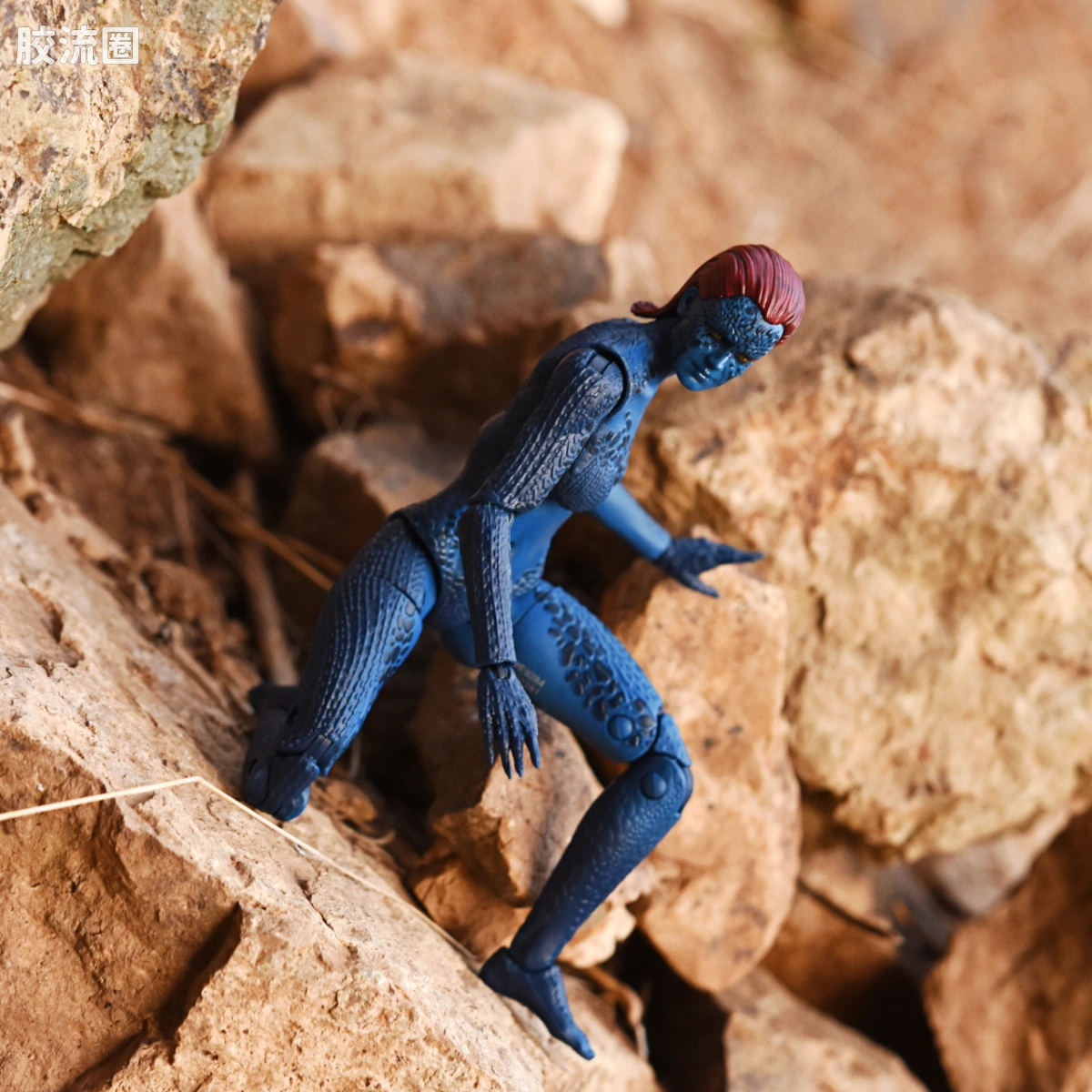 Marvel Legends/漫威传奇 可动人偶系列 X-战警 20周年 电影系列 魔形女 - 图片