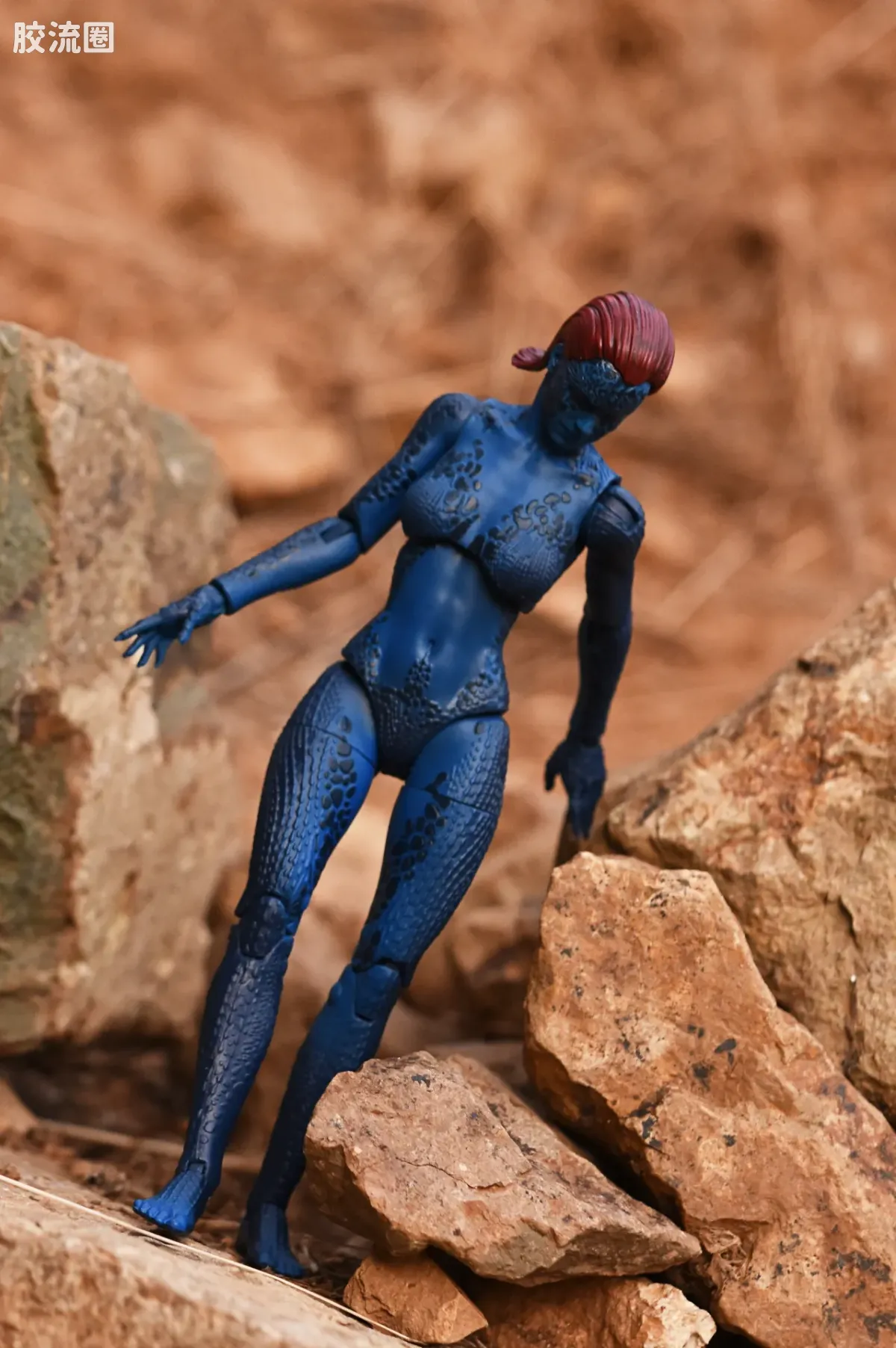 Marvel Legends/漫威传奇 可动人偶系列 X-战警 20周年 电影系列 魔形女 - 图片