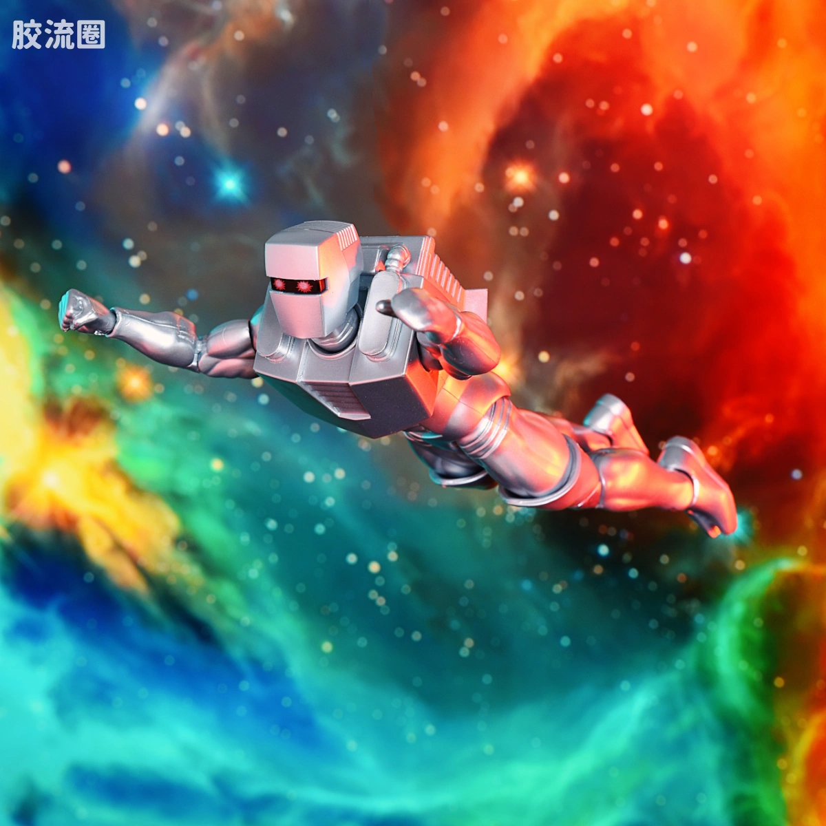 Marvel Legends/漫威传奇 可动人偶系列 迷你漫画 复古挂卡系列 太空骑士罗姆 - 图片