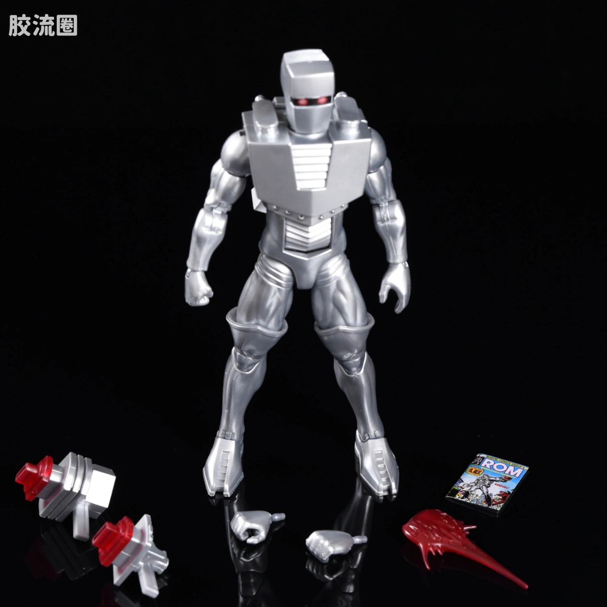 Marvel Legends/漫威传奇 可动人偶系列 迷你漫画 复古挂卡系列 太空骑士罗姆 - 图片