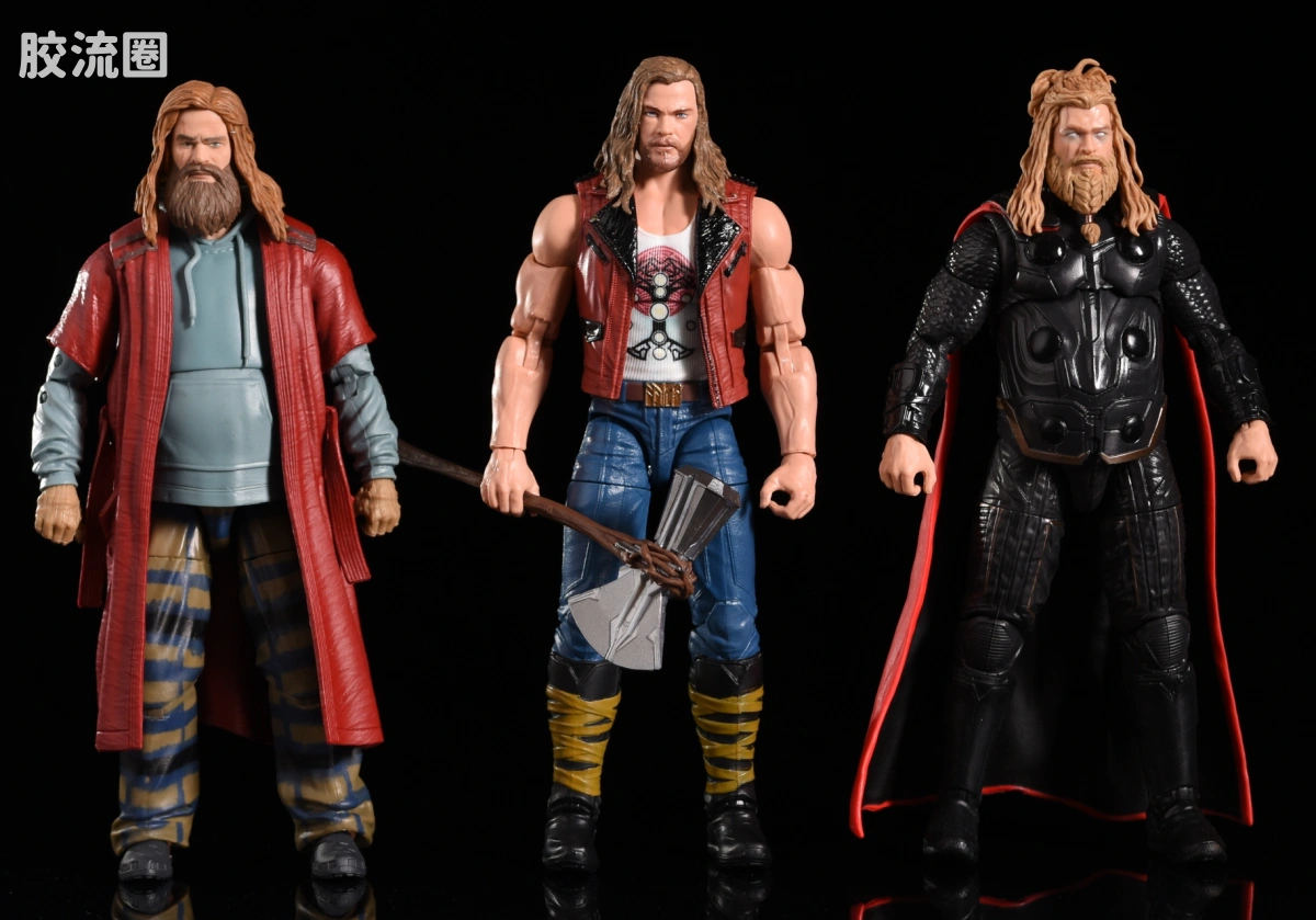 Marvel Legends/漫威传奇 可动人偶系列 电影 雷神4 寇格(维京装备)系列 劫掠者雷神 - 图片