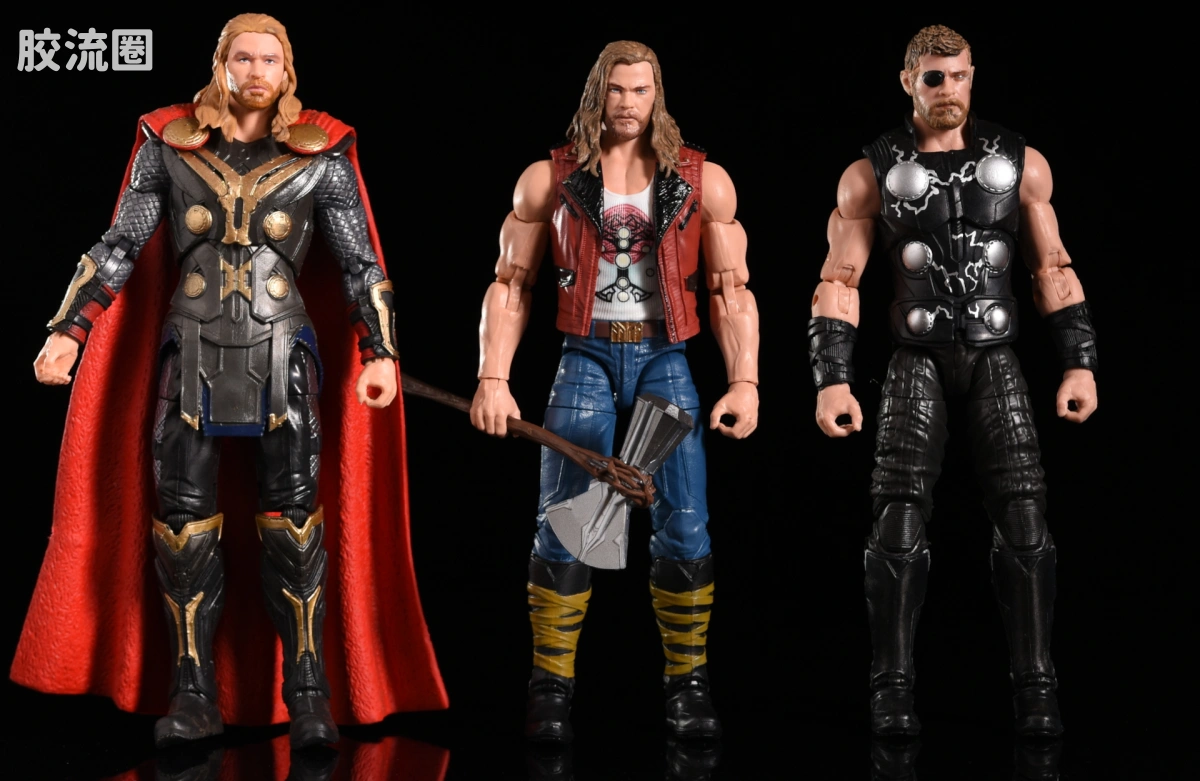Marvel Legends/漫威传奇 可动人偶系列 电影 雷神4 寇格(维京装备)系列 劫掠者雷神 - 图片
