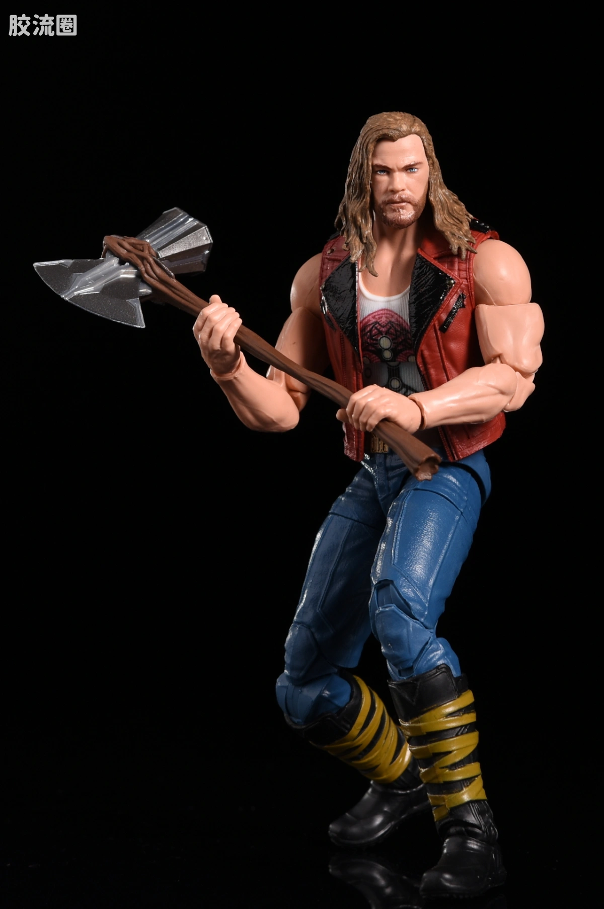 Marvel Legends/漫威传奇 可动人偶系列 电影 雷神4 寇格(维京装备)系列 劫掠者雷神 - 图片