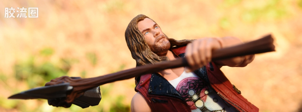 Marvel Legends/漫威传奇 可动人偶系列 电影 雷神4 寇格(维京装备)系列 劫掠者雷神 - 图片