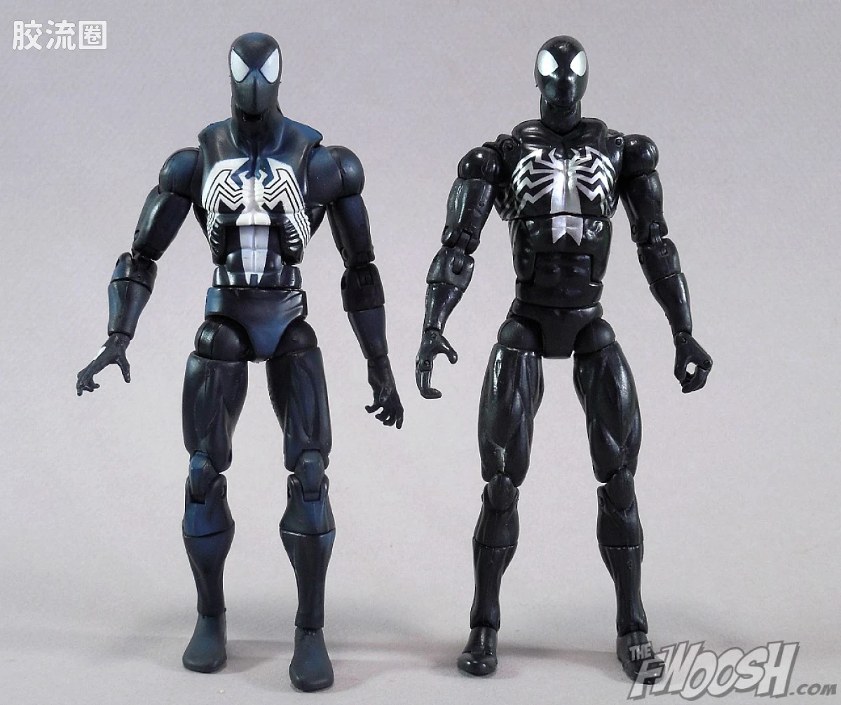 Marvel Legends/漫威传奇 可动人偶系列 孩之宝红浩克 黑蜘蛛侠 - 图片