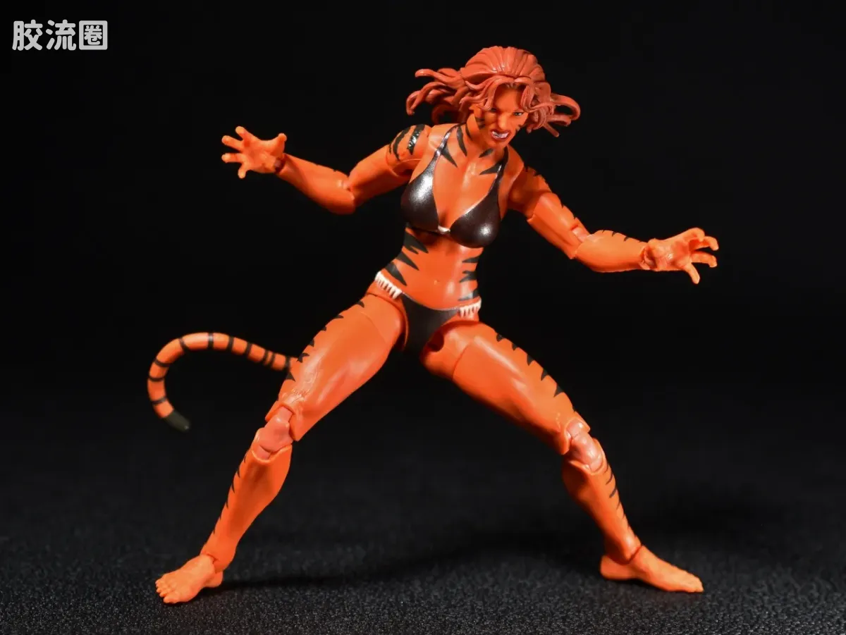 Marvel Legends/漫威传奇 可动人偶系列 6寸复古挂卡系列 虎女 - 图片