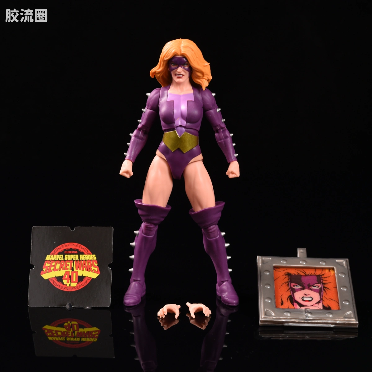 Marvel Legends/漫威传奇 可动人偶系列 秘密战争 复古挂卡系列 泰坦尼亚 - 图片
