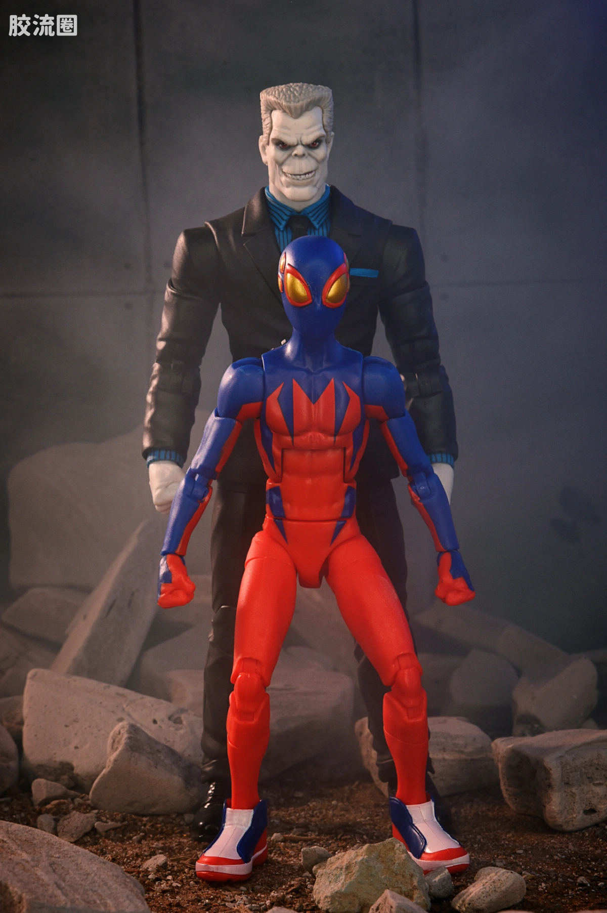 Marvel Legends/漫威传奇 可动人偶系列 蜘蛛侠 漫画 复古挂卡系列 蜘蛛小子 - 图片