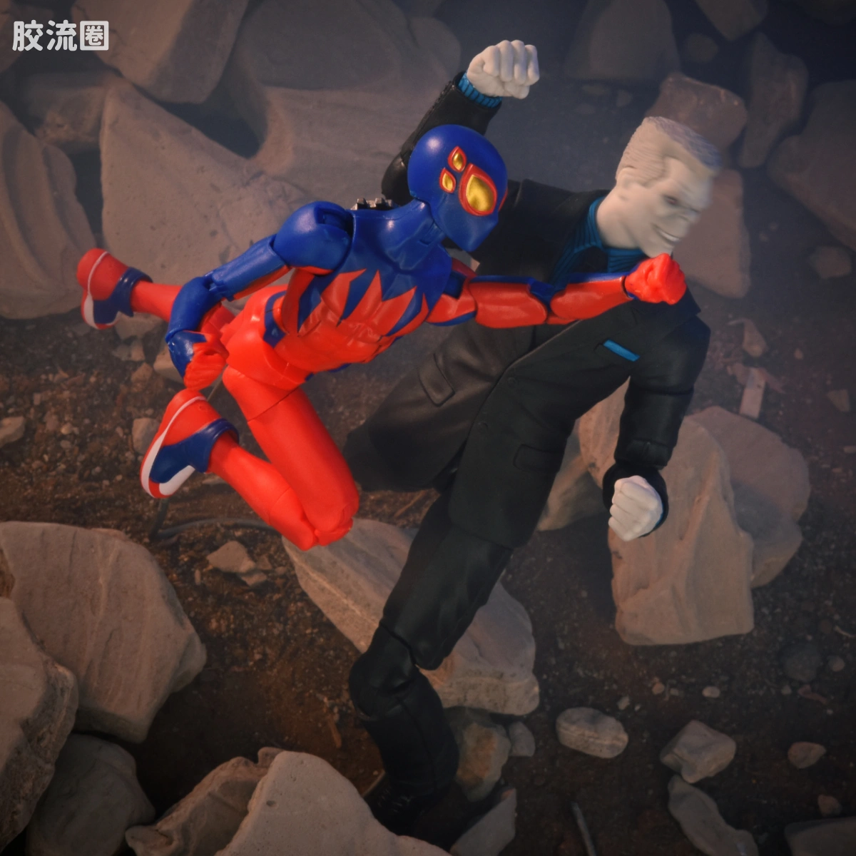 Marvel Legends/漫威传奇 可动人偶系列 蜘蛛侠 漫画 复古挂卡系列 蜘蛛小子 - 图片