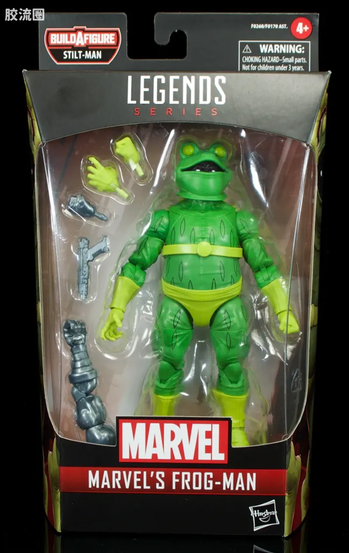 Marvel Legends/漫威传奇 可动人偶系列 高跷人系列 蛤侠 - 图片