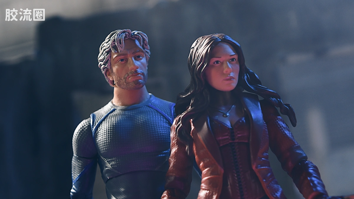 Marvel Legends/漫威传奇 可动人偶系列 漫威:无限传奇系列 电影 复联2 快银 - 图片