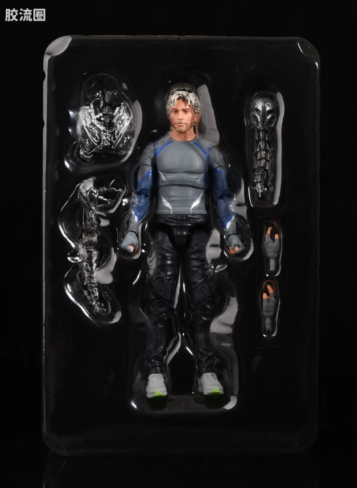 Marvel Legends/漫威传奇 可动人偶系列 漫威:无限传奇系列 电影 复联2 快银 - 图片