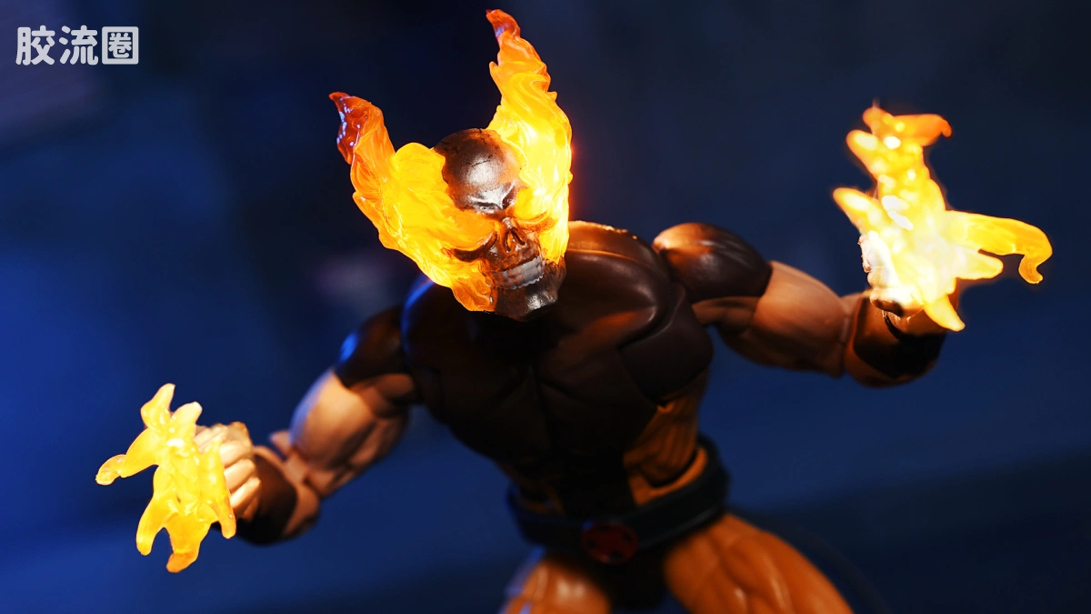 Marvel Legends/漫威传奇 可动人偶系列 黑心套 地狱狼（恶灵金刚狼） - 图片