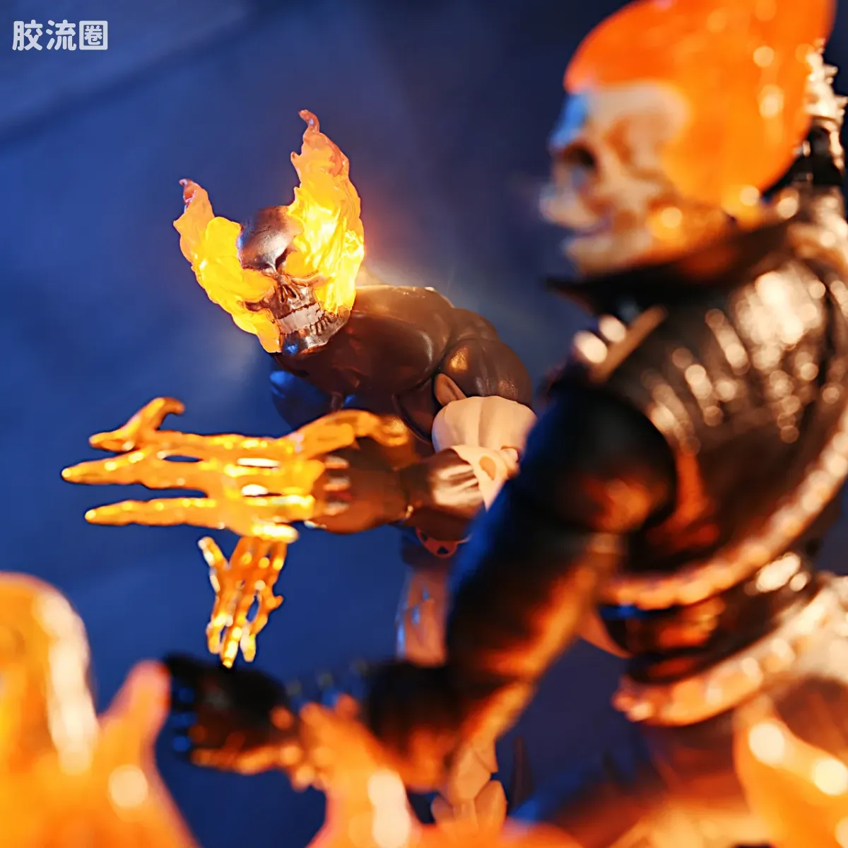 Marvel Legends/漫威传奇 可动人偶系列 黑心套 地狱狼（恶灵金刚狼） - 图片