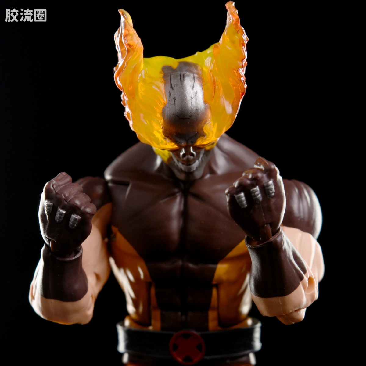 Marvel Legends/漫威传奇 可动人偶系列 黑心套 地狱狼（恶灵金刚狼） - 图片