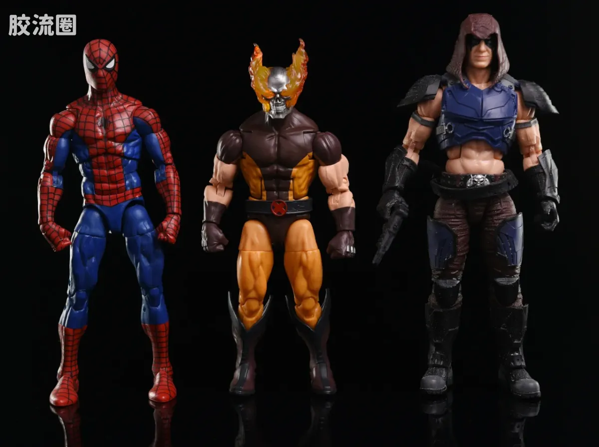 Marvel Legends/漫威传奇 可动人偶系列 黑心套 地狱狼（恶灵金刚狼） - 图片