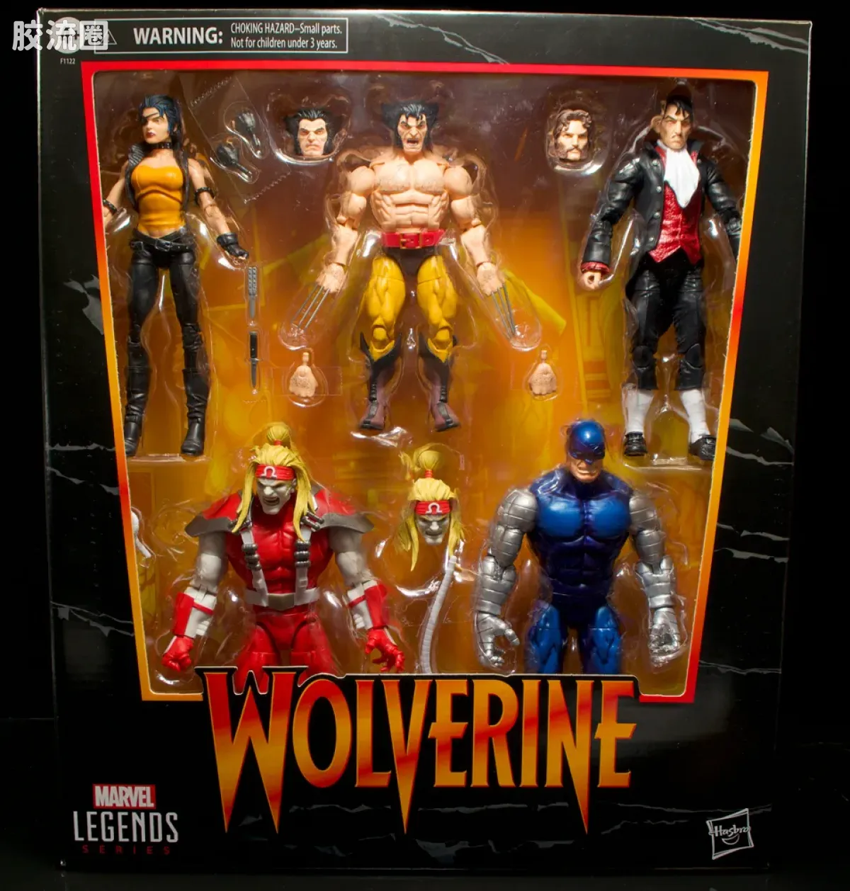 Marvel Legends/漫威传奇 可动人偶系列 礼盒版 金刚狼 5人盒装 - 图片