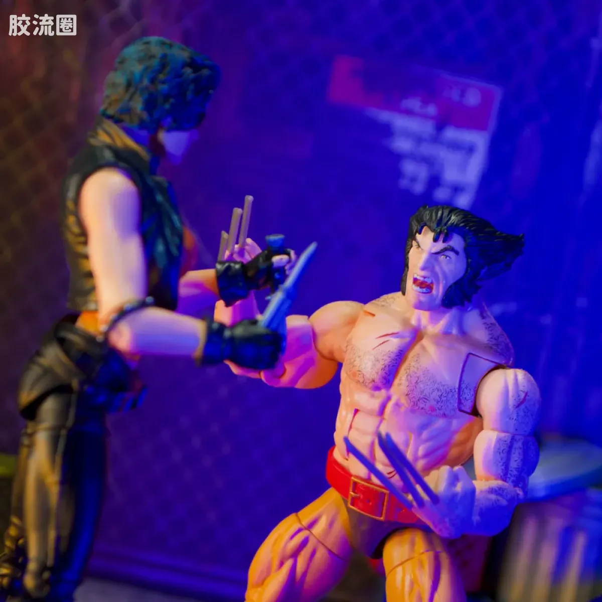 Marvel Legends/漫威传奇 可动人偶系列 礼盒版 金刚狼 5人盒装 - 图片
