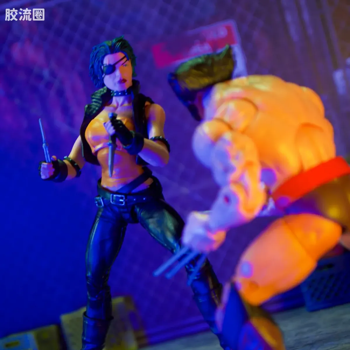 Marvel Legends/漫威传奇 可动人偶系列 礼盒版 金刚狼 5人盒装 - 图片