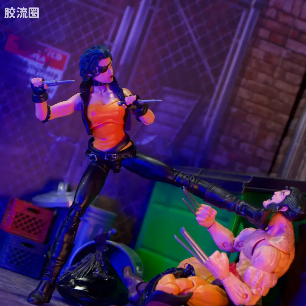 Marvel Legends/漫威传奇 可动人偶系列 礼盒版 金刚狼 5人盒装 - 图片