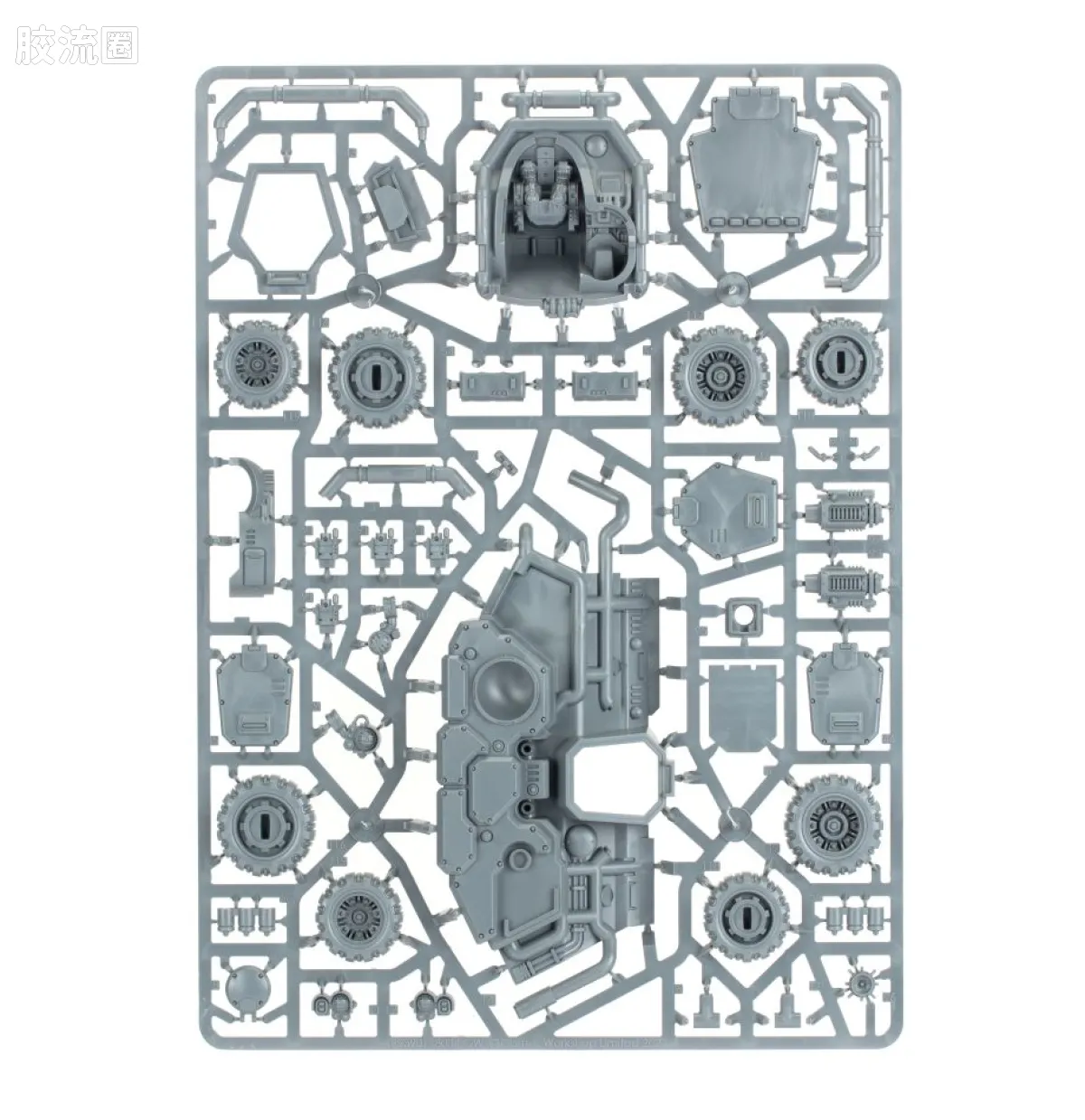 战锤40K Leagues of Votann/Squats 沃坦联盟/短人 9版 赫卡顿陆行要塞 - 图片